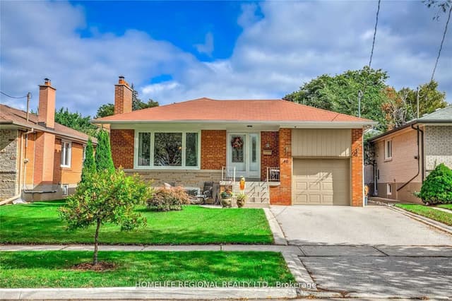 Detached at 46 Tewsley Place Lower Level, Toronto, ON M9P 1N7, Toronto W09