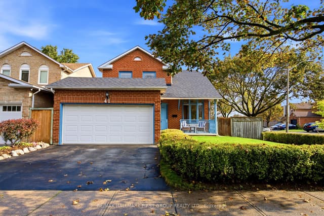 Detached at 41 Pearce Drive, Ajax, ON L1T 2M6
