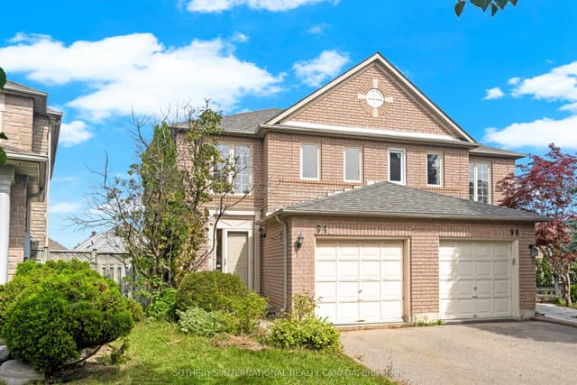Semi-Detached at 94 Formosa Drive, Richmond Hill, ON L4S 1T1
