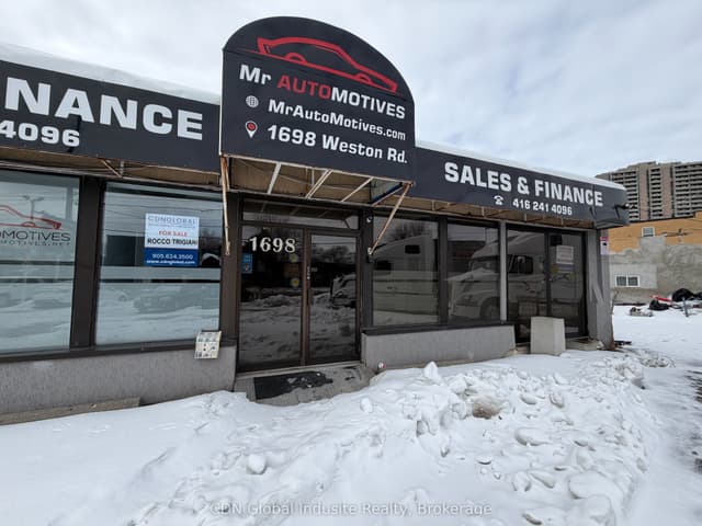Commercial Retail at 1698 Weston Road, Toronto, ON M9N 1V6, Toronto W04