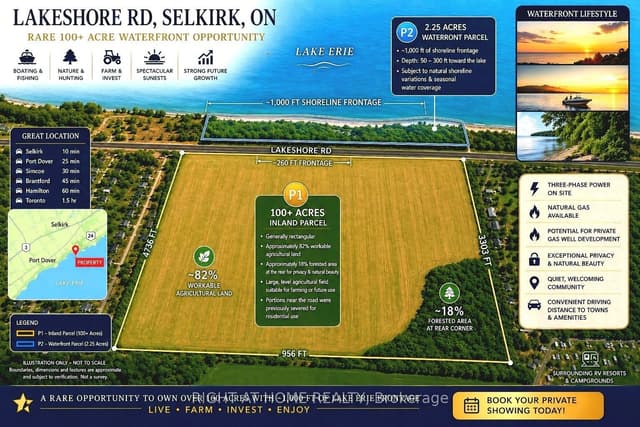 Farm at 1611 Lakeshore Road, Haldimand, ON N0A 1P0