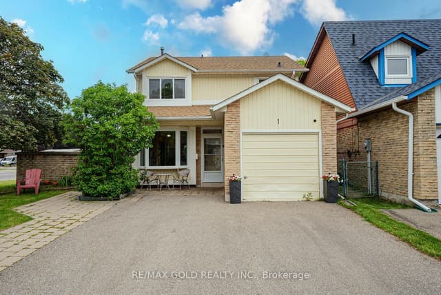Detached at 1 Wolverton Crescent, Brampton, ON L6S 3L1