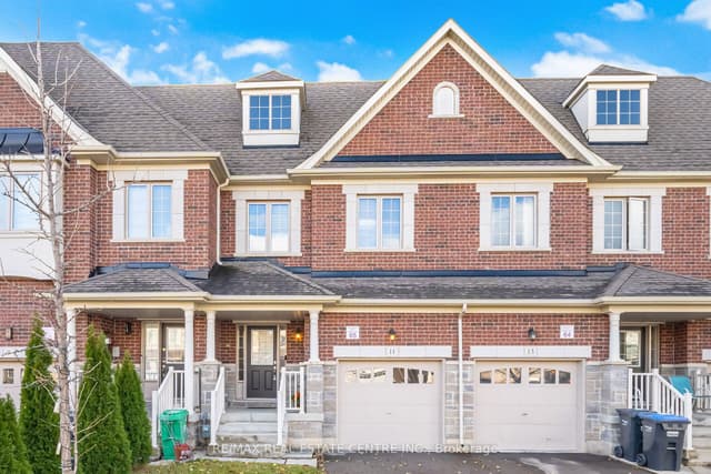 Att/Row/Townhouse at 11 Yately Street, Brampton, ON L7A 4R9