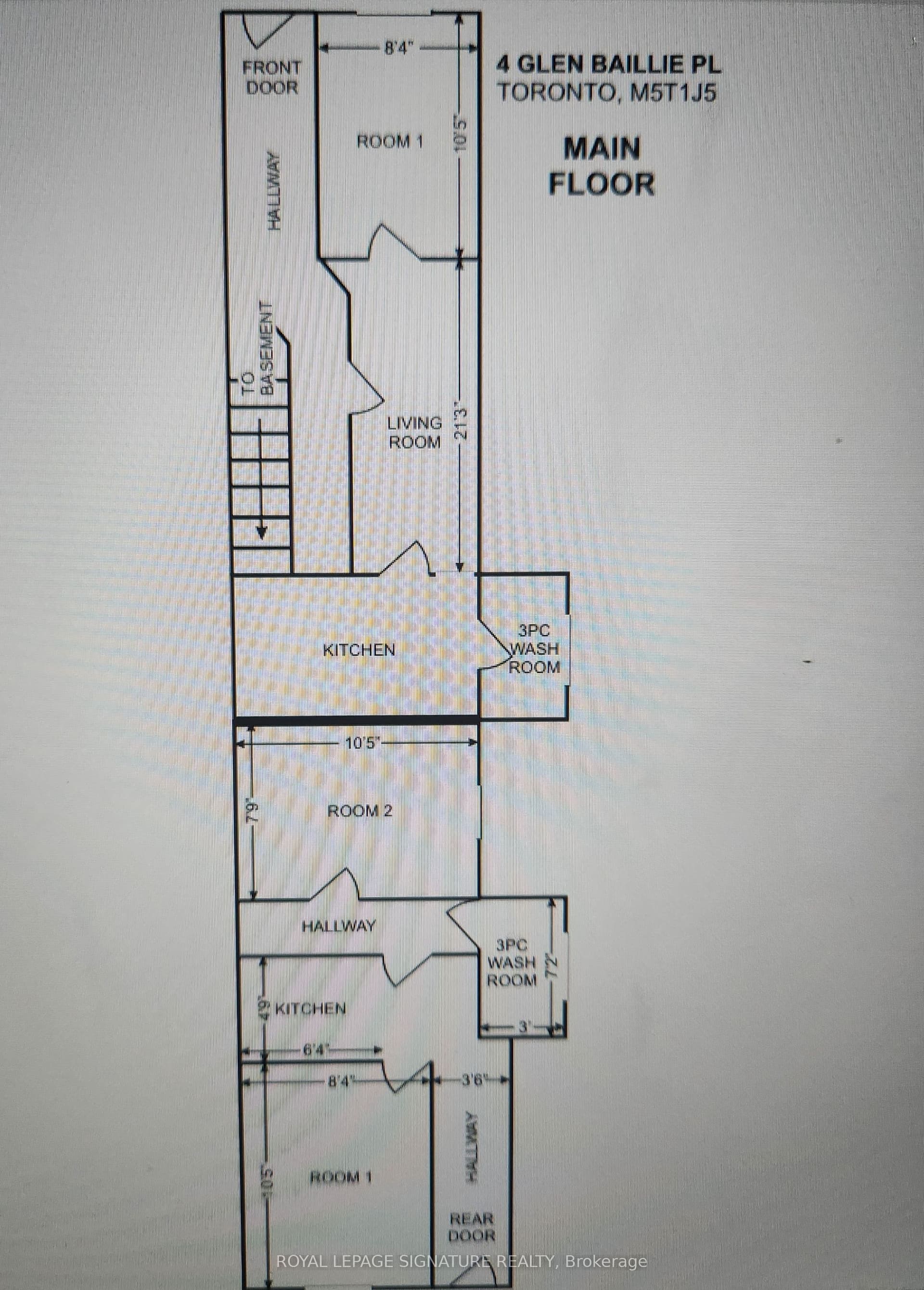 2 Glen Baillie Place in M5T