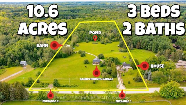 Detached at 5273 25 Side Road, Milton, ON L7J 2L7