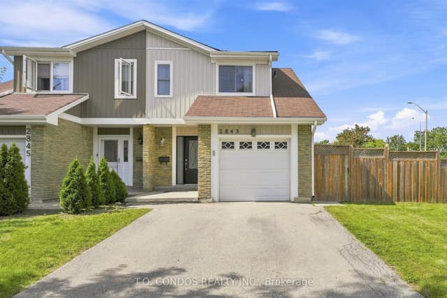 Semi-Detached at 2843 Arvida Circle, Mississauga, ON L5N 1R4