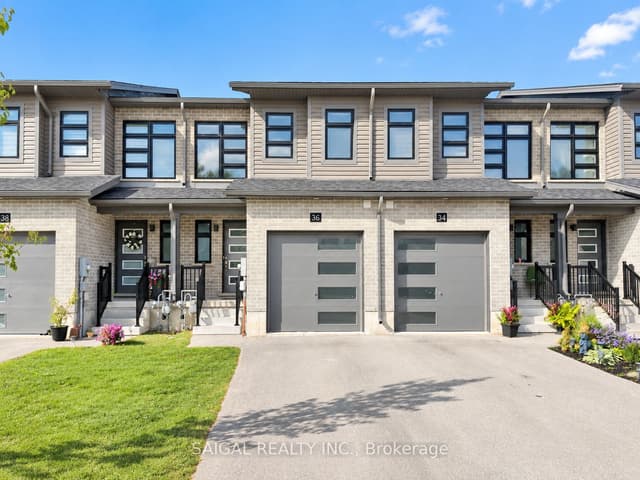 Att/Row/Townhouse at 36 Wilkinson Avenue, Cambridge, ON N1S 0C5