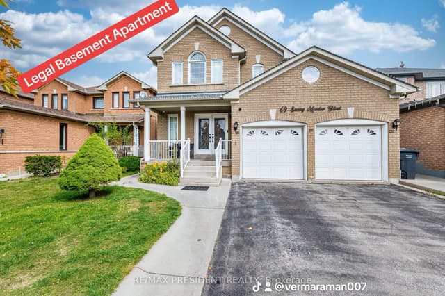 Detached at 69 Sunny Meadow Boulevard, Brampton, ON L6R 1Y7