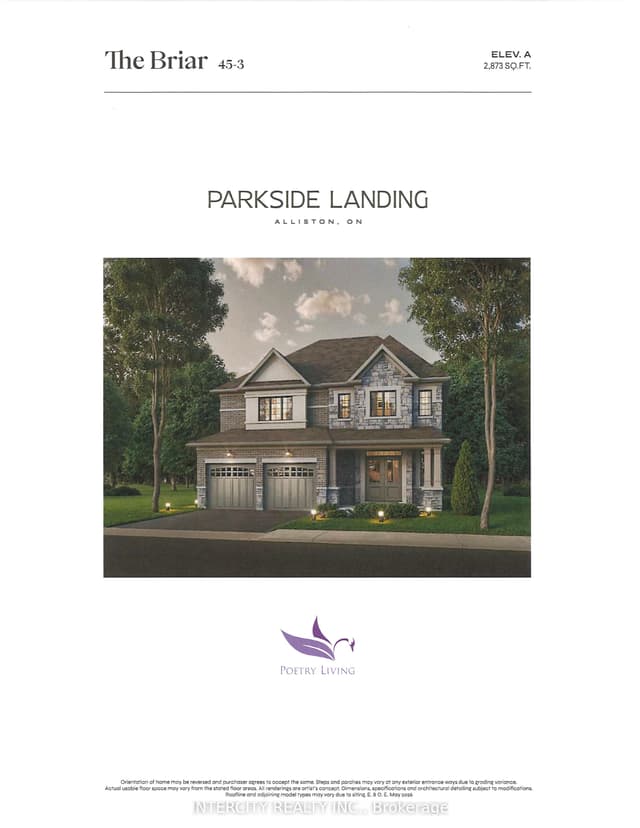 Detached at Lot 10 Gray Avenue, New Tecumseth, ON X0X 0X0