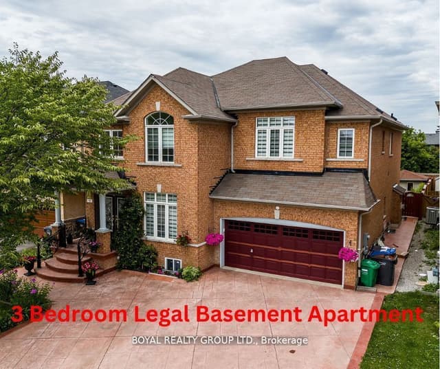Detached at 80 Sleightholme Crescent, Brampton, ON L6P 3E7