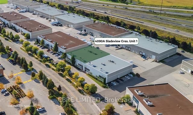 Industrial at 4090A Sladeview Crescent 1, Mississauga, ON L5L 5Y7