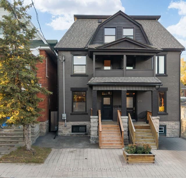 Semi-Detached at 275 Arlington Avenue, Ottawa Centre, ON K1R 5T1