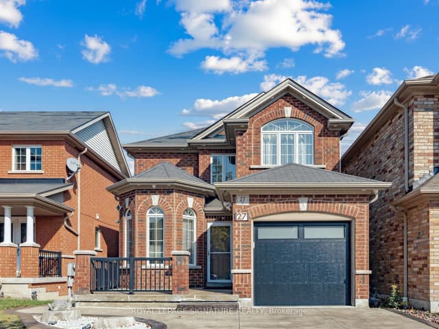 Detached at 27 Shapland Crescent, Ajax, ON L1Z 0K2