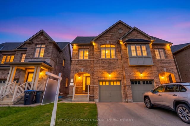 Semi-Detached at 7 Gruenwald Gate, Brampton, ON L6Y 6C4