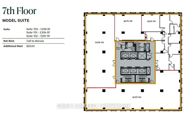 Office at 415 Yonge Street 702, Toronto, ON M5B 2E7, Toronto C08