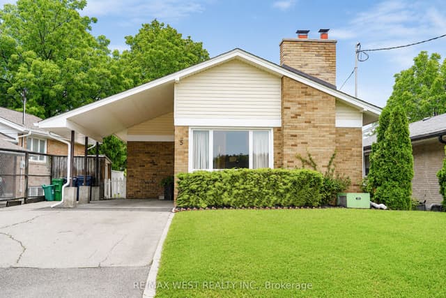 Detached at 5 Cromarty Drive, Toronto, ON M9W 2R5, Toronto W10