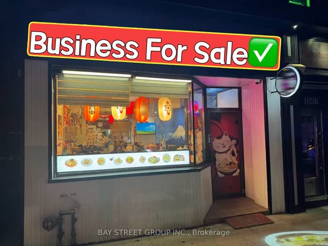 Sale Of Business at 1024 Gerrard Street E, Toronto, ON M4M 1Z5, Toronto E01