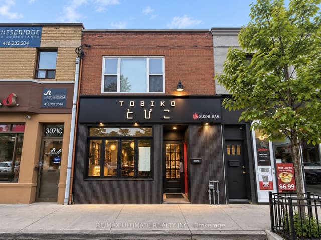 Store W Apt/Office at 3073 Bloor Street W, Toronto, ON M8X 1C7, Toronto W07