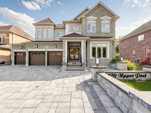 Detached at 120 Upper Post Road, Vaughan, ON L6A 4J9