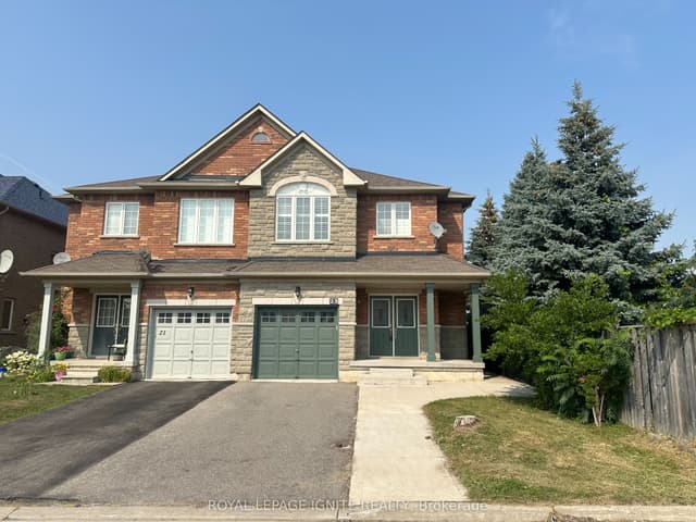 Semi-Detached at 23 Royal Vista Road, Brampton, ON L6Y 0K8