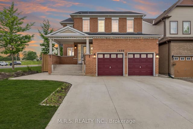 Detached at 1408 Aldergrove Court, Oshawa, ON L1K 2Y4