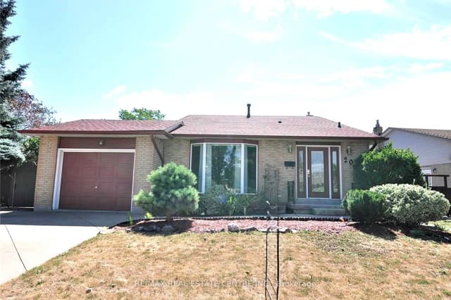 Detached at 20 Ainsworth Street, Hamilton, ON L8J 1T1