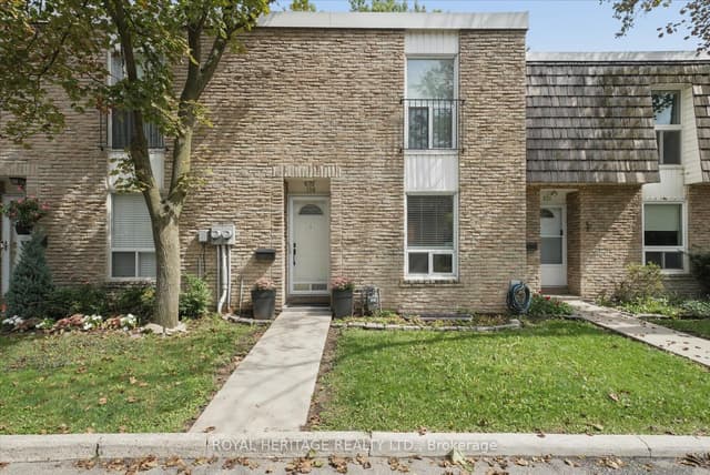 Condo Townhouse at 701 Burnhamthorpe Road 105, Toronto, ON M9C 2Z6, Toronto W08
