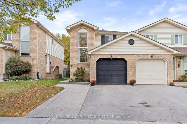 Att/Row/Townhouse at 56 Danville Avenue, Halton Hills, ON L7J 2W2