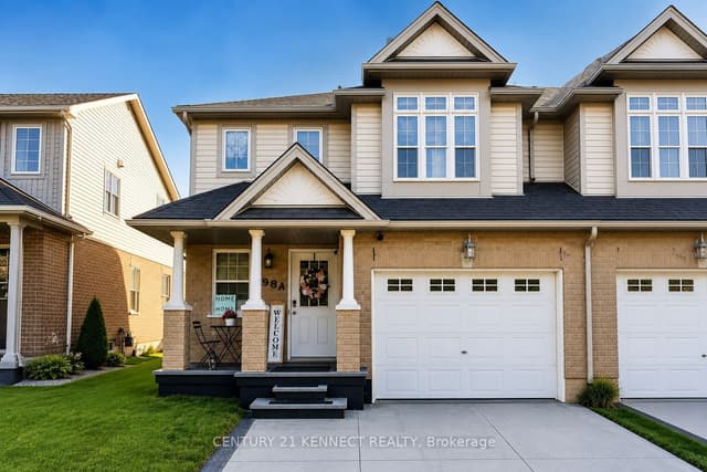 Semi-Detached at 598A Goldthread Street, Waterloo, ON N2V 2X6