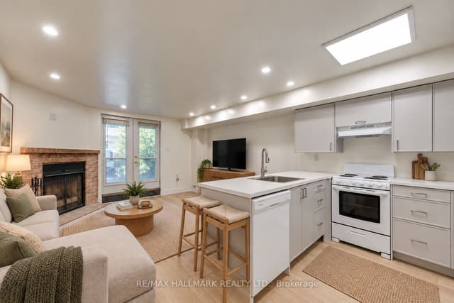 Att/Row/Townhouse at 8 Empire Avenue Lower Unit, Toronto, ON M4M 2L4, Toronto E01