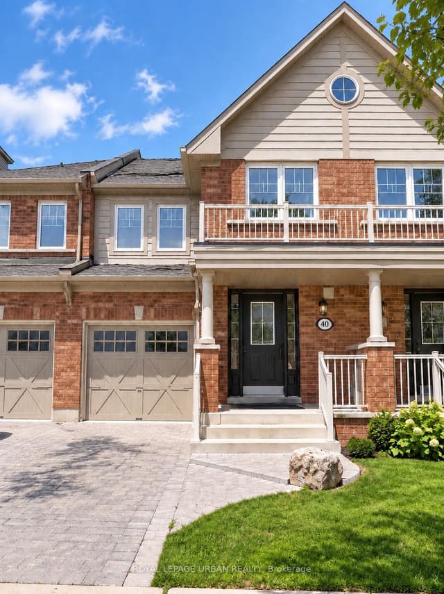 Att/Row/Townhouse at 40 Keywood Street, Ajax, ON L1Z 2E5