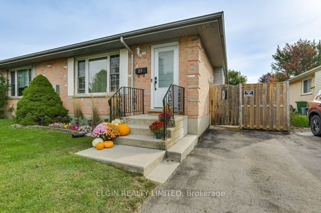 Semi-Detached at 27 Carrie Crescent, St. Thomas, ON N5R 6B9