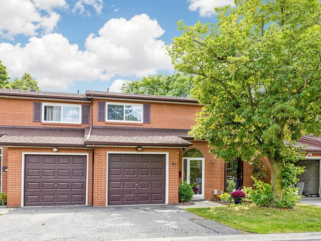 Condo Townhouse at 90 Crockamhill Drive 40, Toronto, ON M1S 2K9, Toronto E07